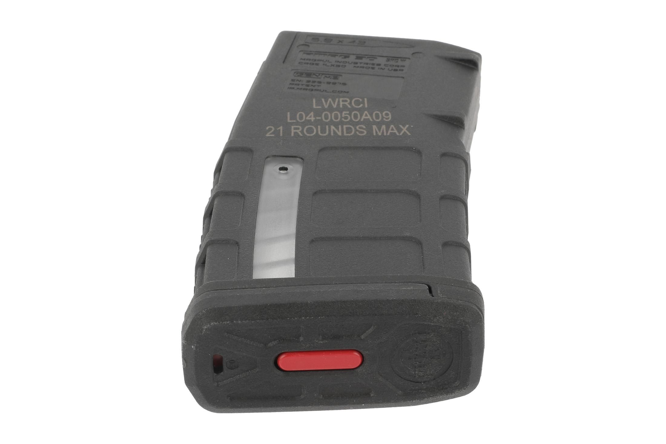 Pmag（Magpul）実物×6 LWRC Six8 PMAG M3 Mag 6.8mm SPC 5-Round Polymer Black